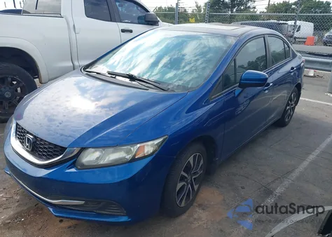 2014 Honda Civic Ex from USA, damaged, VIN 19XFB2F82EE072748